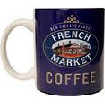 FRENCH MARKET Purple Ceramic Mug