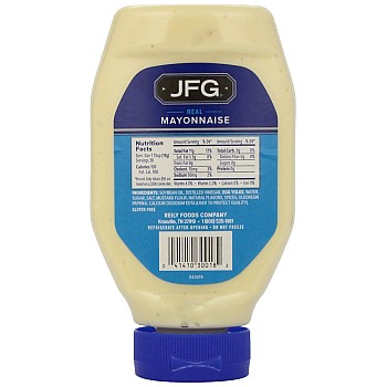 JFG Mayonnaise Squeeze 18 oz Catalog