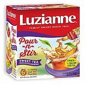 Luzianne Tea Pour-N-Stir Sweet 2 - QUART (6 Count) catalog