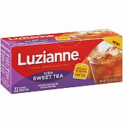 Luzianne Family Size Iced Sweet Tea Bags 22 count Catalog