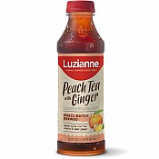 Luzianne Ready to Drink Sweet Peach Tea with Ginger 18.5 oz Catalog