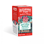 Luzianne Mint & Rose Blossom Flavored Green Tea 18 count Catalog