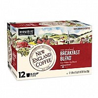 New England Breakfast Blend Single Serve 12 KCups Catalog