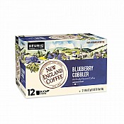 New England Coffee Blueberry Cobbler Single Serve 12 ct Box catalog