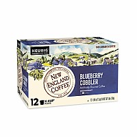 New England Coffee Blueberry Cobbler Single Serve 12 ct Box catalog