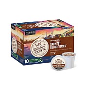 New England Coffee Captain Griswold Darkest Before Dawn Single Serve 10 Count Box Catalog