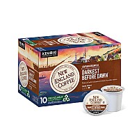 New England Coffee Captain Griswold Darkest Before Dawn Single Serve 10 Count Box Catalog