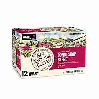 New England Coffee Donut Shop Blend Single Serve 12 ct Box catalog