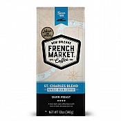 French Market St Charles Blend Dark Roast Whole Bean 12 oz Bag Catalog