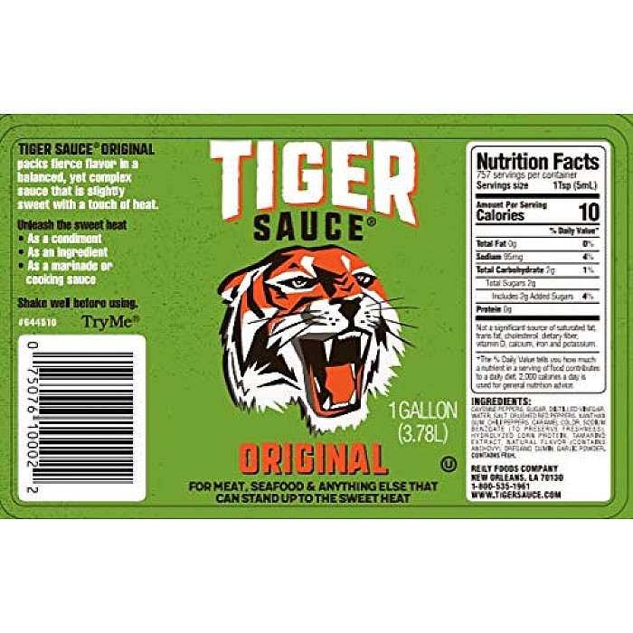 Try Me Tiger Sauce 5 oz - Reily Products