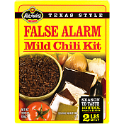 Wick Fowler's False Alarm Chili Kit catalog