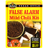 Wick Fowler's False Alarm Chili Kit catalog